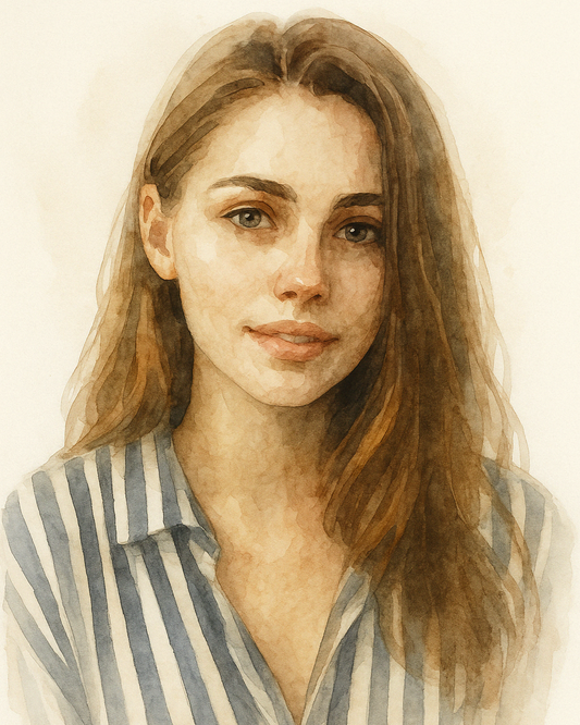 Custom Watercolor Portrait